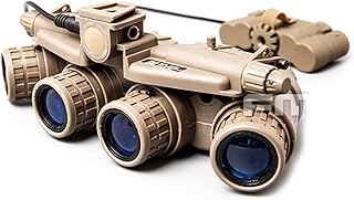 FMA Airsoft Hunting Tactical GPNVG 18 Night Vision Goggles Dummy Binoculars No Function NVG Model (DE) - FMA