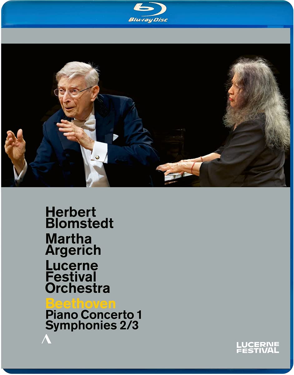Ludwig van Beethoven: Piano Concerto No. 1, Symphonies Nos. 2 & 3 [Blu-ray] [Region Free] [NTSC]