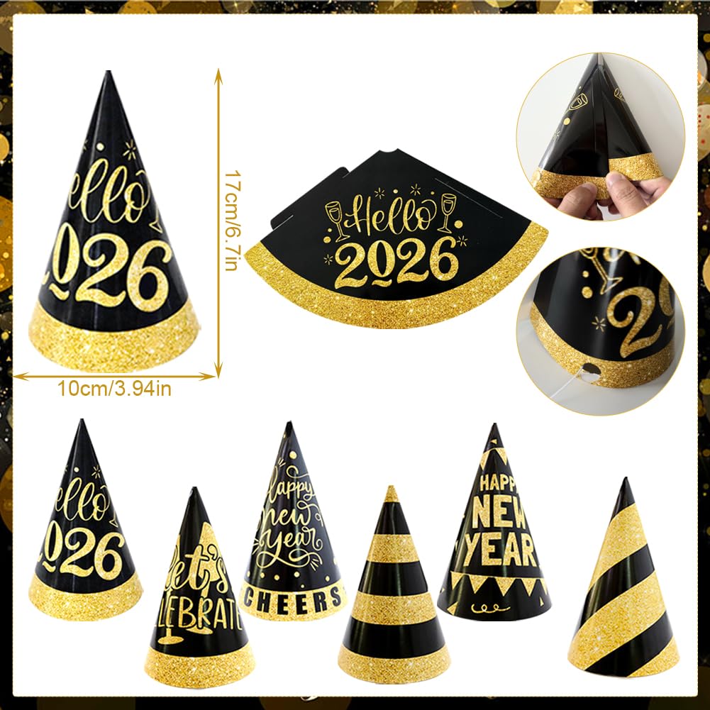Basong Funky New Year Celebration Glasses - Image 3