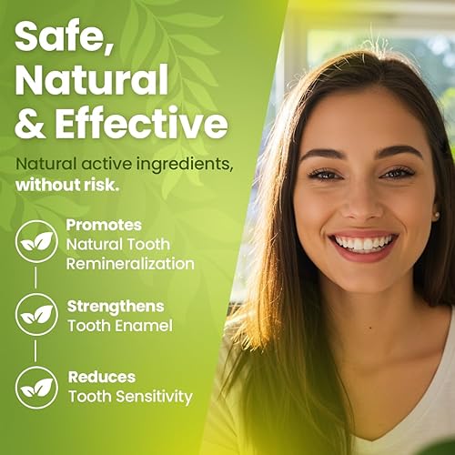 Miniatura 4 de Bestmade Soporte de remineralización dental Combinación de sal celular para reducir la sensibilidad, proteger el esmalte y fortalecer los dientes,