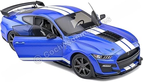 Miniatura 8 de solido S1805901 Ford Coche miniatura coleccionable, azul, escala 118