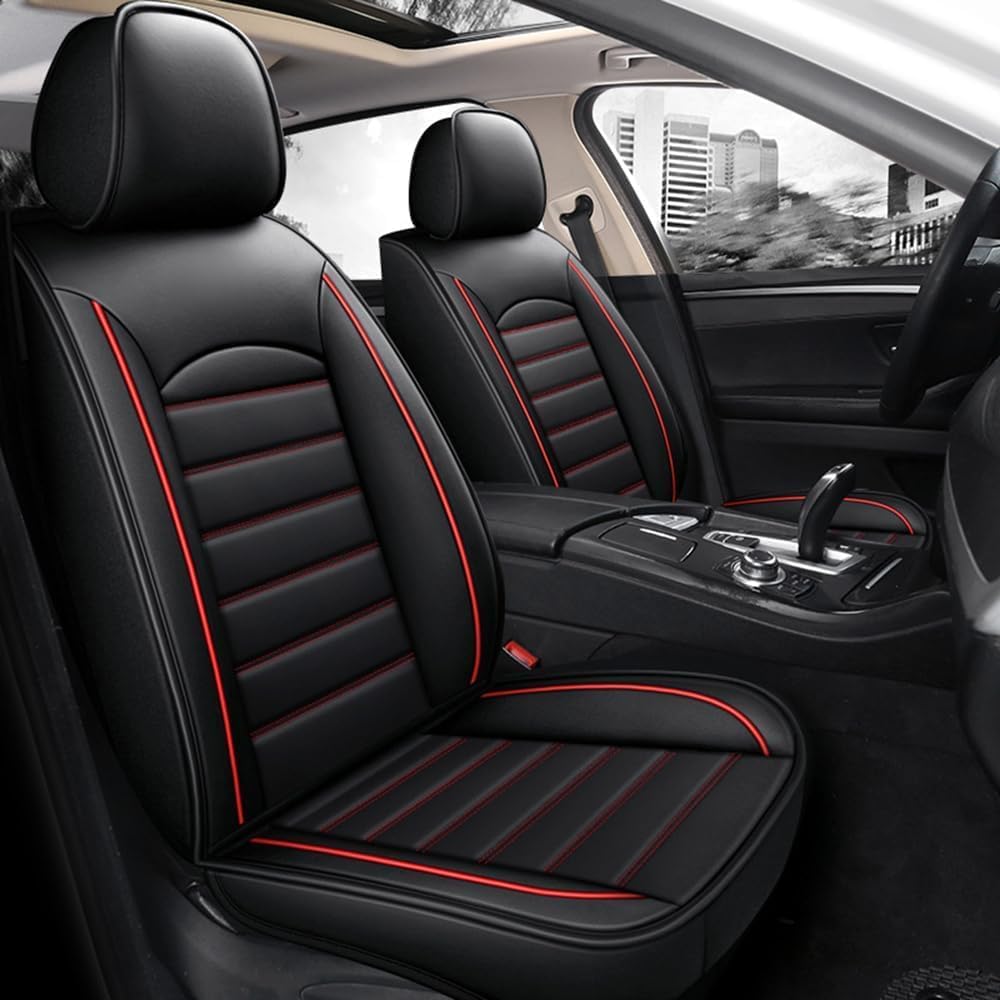 Sitzbezüge Auto Vordersitze, für Ford Ranger Wildtrak 2016-2024 2025 Auto Sitzbezüge Sets, Auto-Zubehör Innenraum Autositzschutz,B