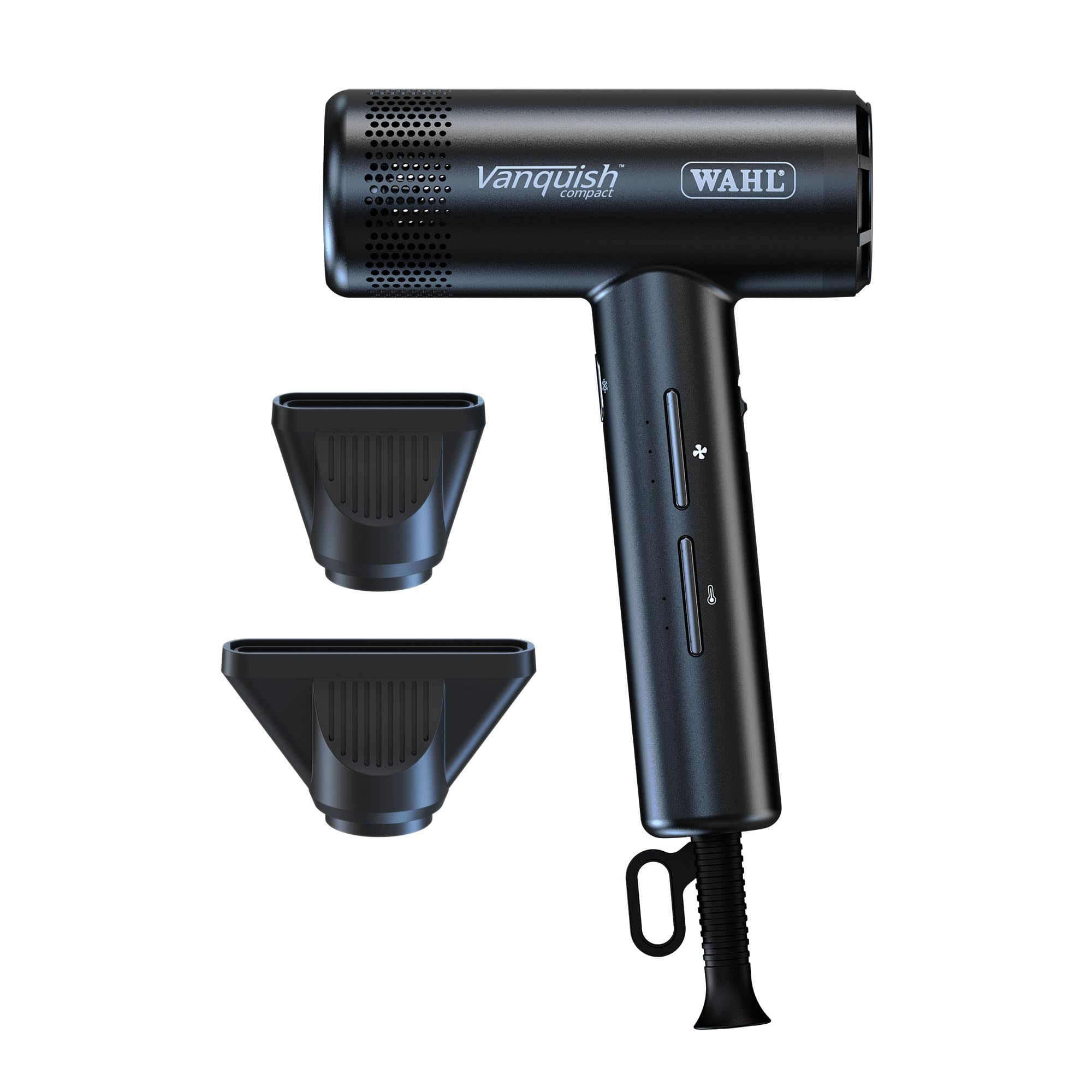 Wahl Vanquish Compact Hair Dryer – Lightweight, Quiet Motor, Fast Drying with Auto-Clean Function