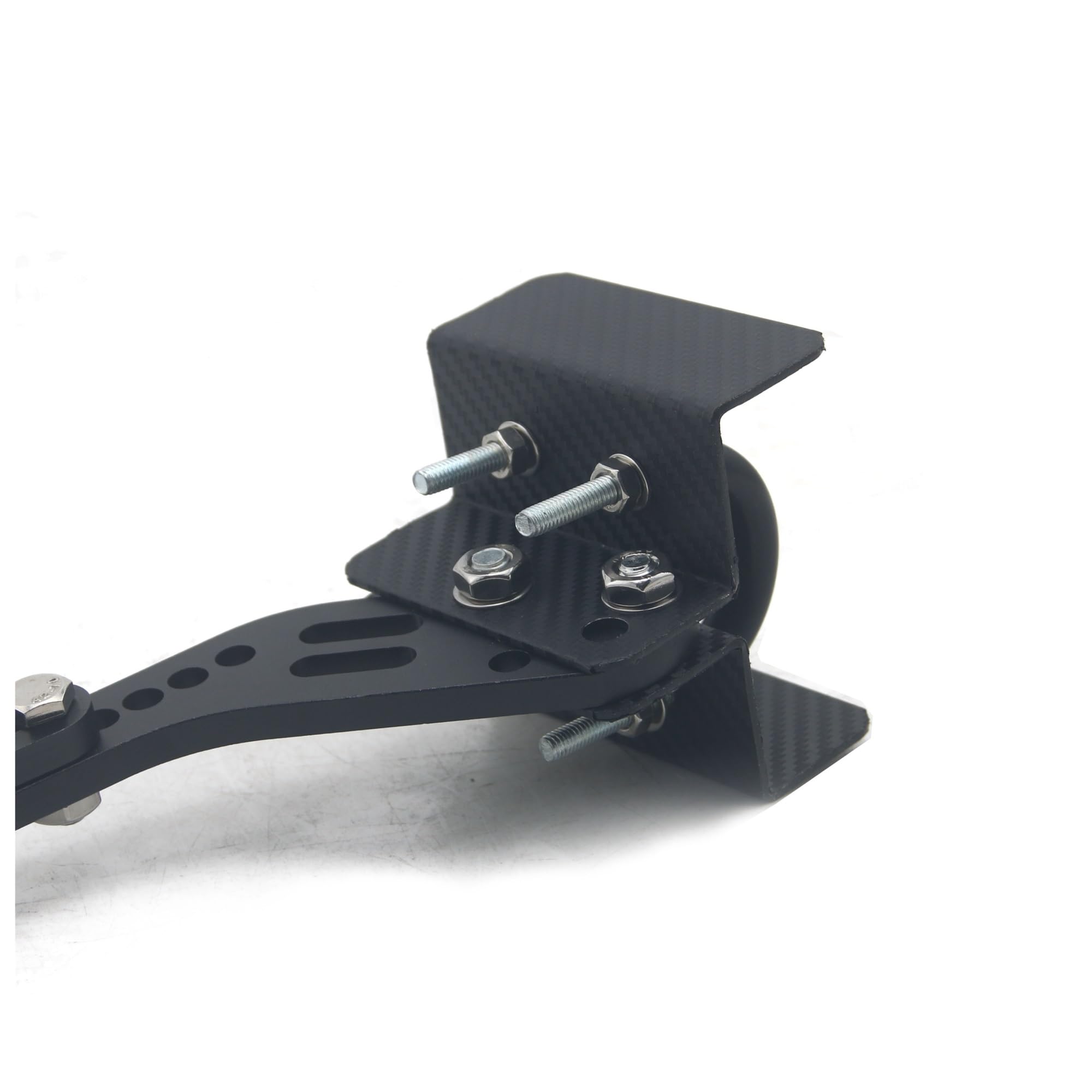 Copri Freno A Mano In Alluminio Per Auto - Rosso, Universale, Facile Installazione, Design Sportivo - Foto 2