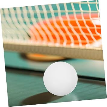 balacoo 10-Pack Table Tennis Balls Pong Balls for Training White Color for School and Gym Use