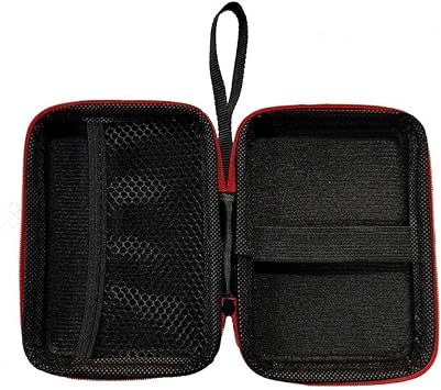 Storage Bag for Miyoo Mini Plus/ANBER-NIC RG35XX Handheld Game Console Waterproof Bag with Lanyard EVA Protective Case Shockproof Organizer for Miyoo Game Console
