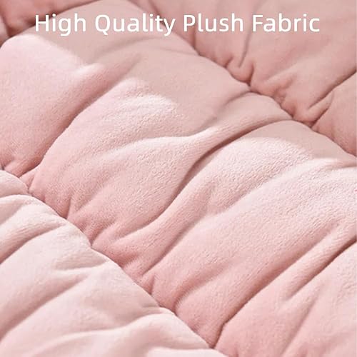 Miniatura 5 de Cojín para silla de escritorio, cojín para silla de oficina con respaldo alto, cojín de asiento con parte inferior antideslizante para oficina,