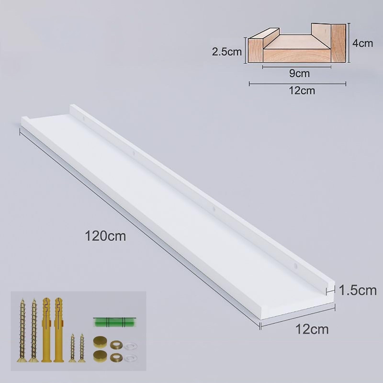 Pływające półki z litego drewna 30/60/90/120 cm – półki ścienne LED do salonu i sypialni przechowywanie sosnowe maksymalne obciążenie 30 kg nowoczesne rozwiązanie do dekoracji domu