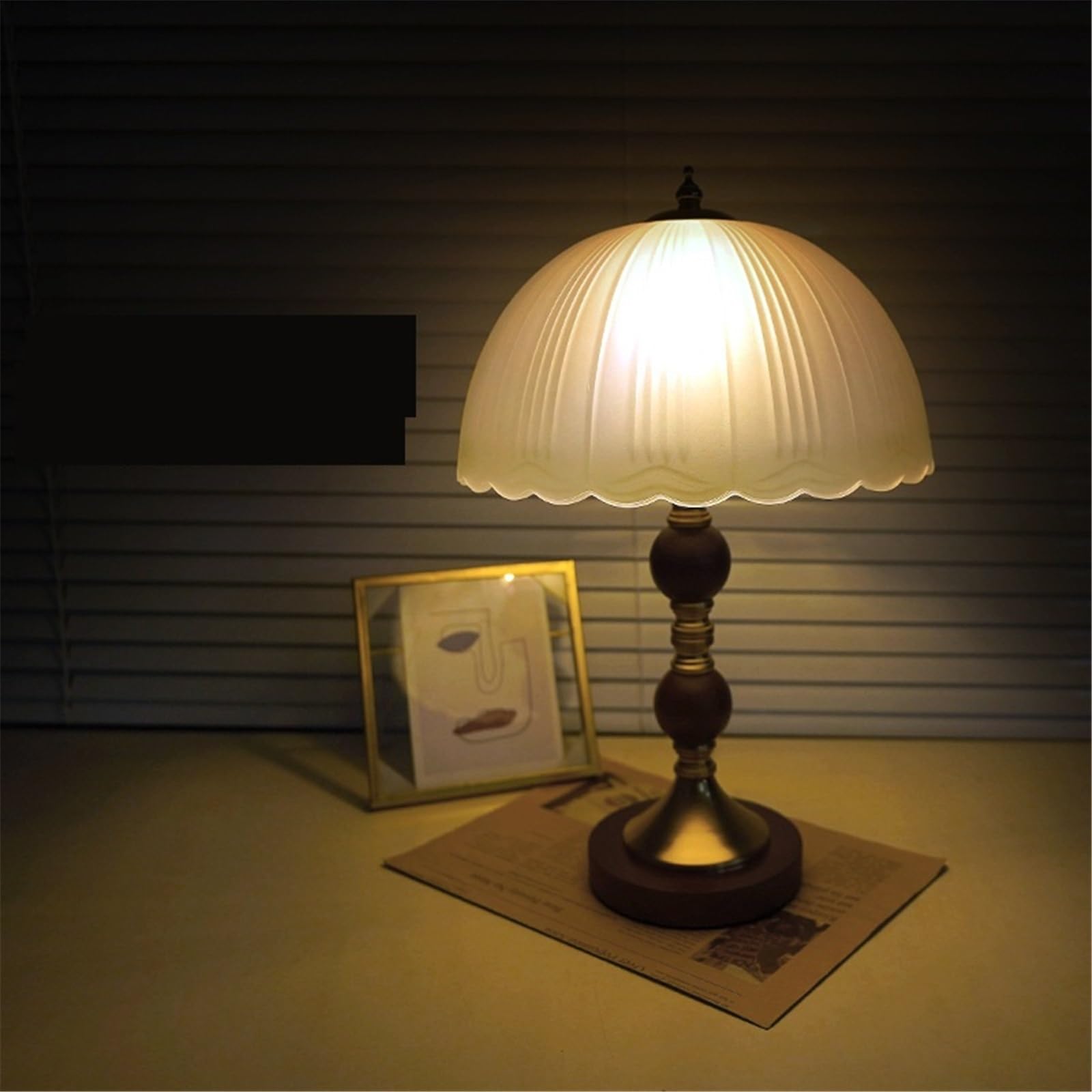 Lampy stołowe Vintage lampa stołowa do szafki nocnej w sypialni