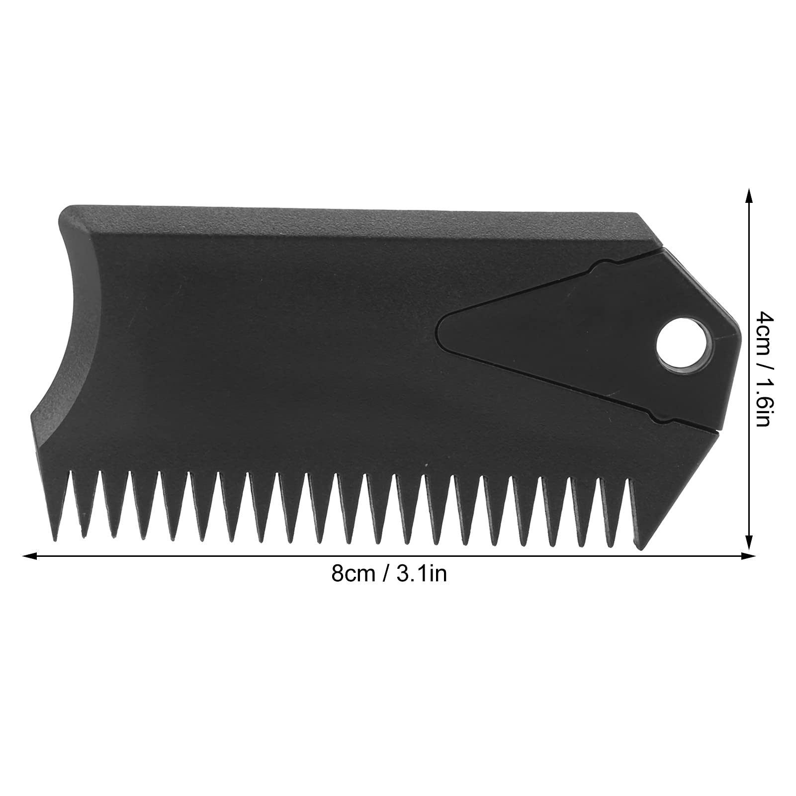 NDNCZDHC Surfboard Wax Comb with Fin Key, Plastic Surfboard Wax Remove Comb Surf Board Wax Comb Surfboard Wax Removal Tool for Fin Cleaning