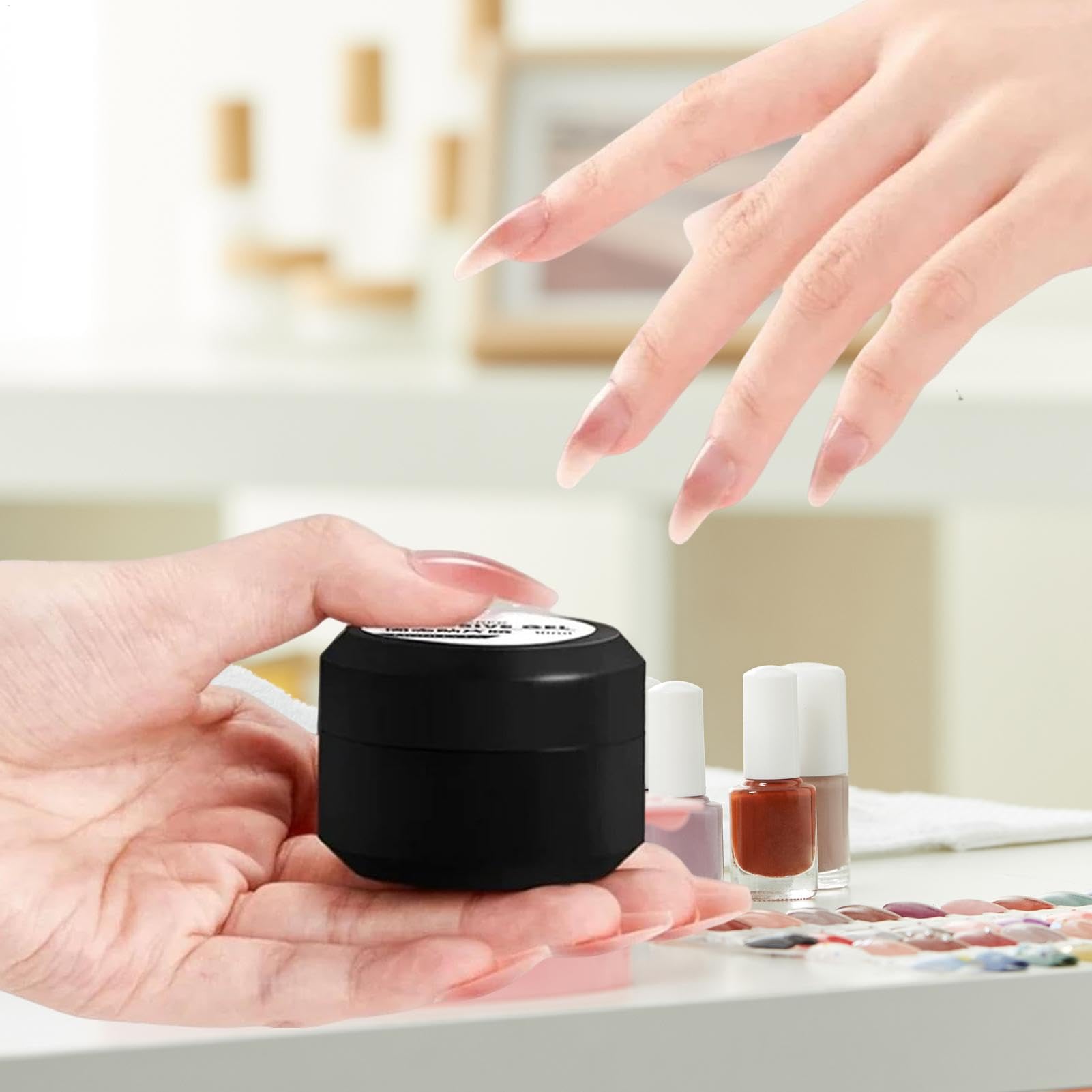 Amazon.co.jp: クレイジェル クリアジェル ジェルネイル ネイルチップ