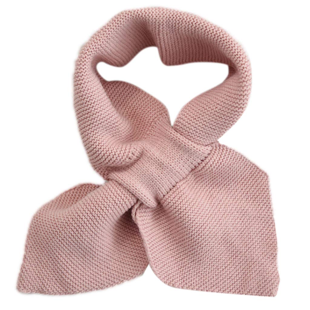 ZIDDAR Women Knitted For Cross Collar Scarf Winter Warm Solid Color Loophole Neckerchie Scarfs For Women Fashion