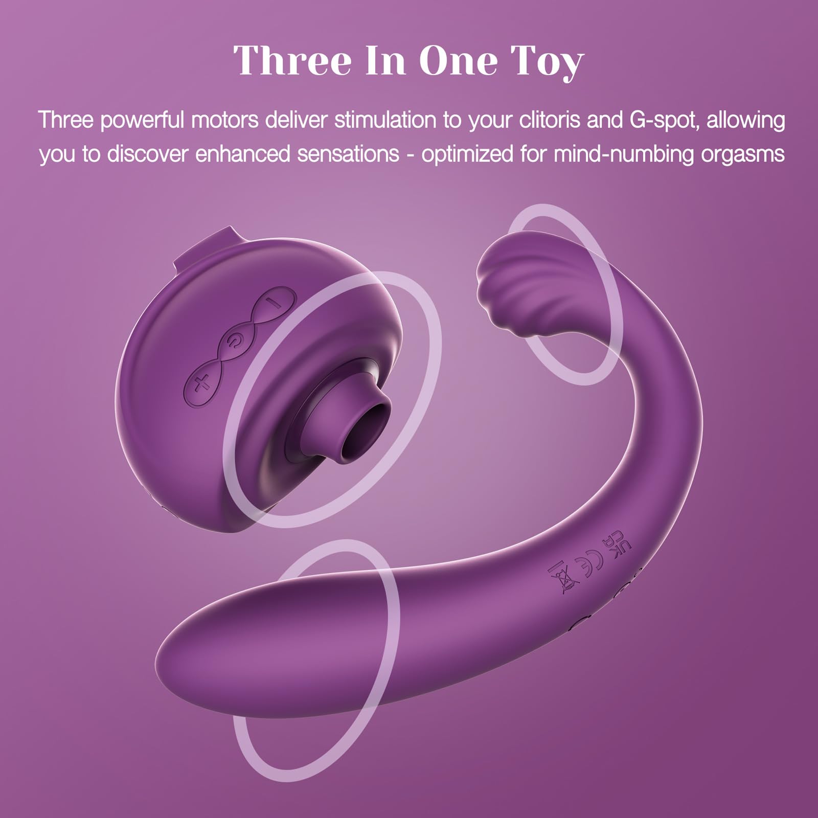 Amazon.com: Tracy's Dog OG 3 Clitoral Sucking G Spot Vibrator, Detachable 3  in 1 Adult Toys for Women Couple, Suction Vibrator for Clit Nipple,  Flexible Dual Stimulator Vibrating Sex Toy with Suction