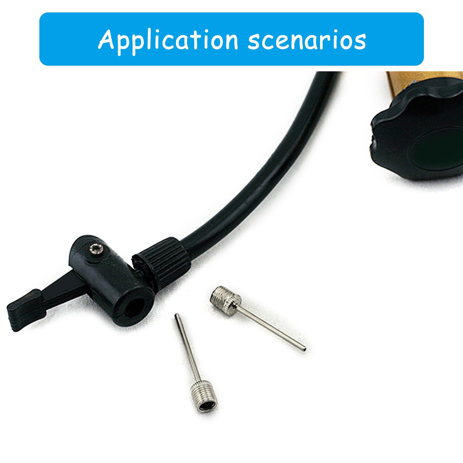 Adattatore Doppia Testa Per Pompa Bici - Valvola Schrader/Presta Per MTB E BMX - Foto 12