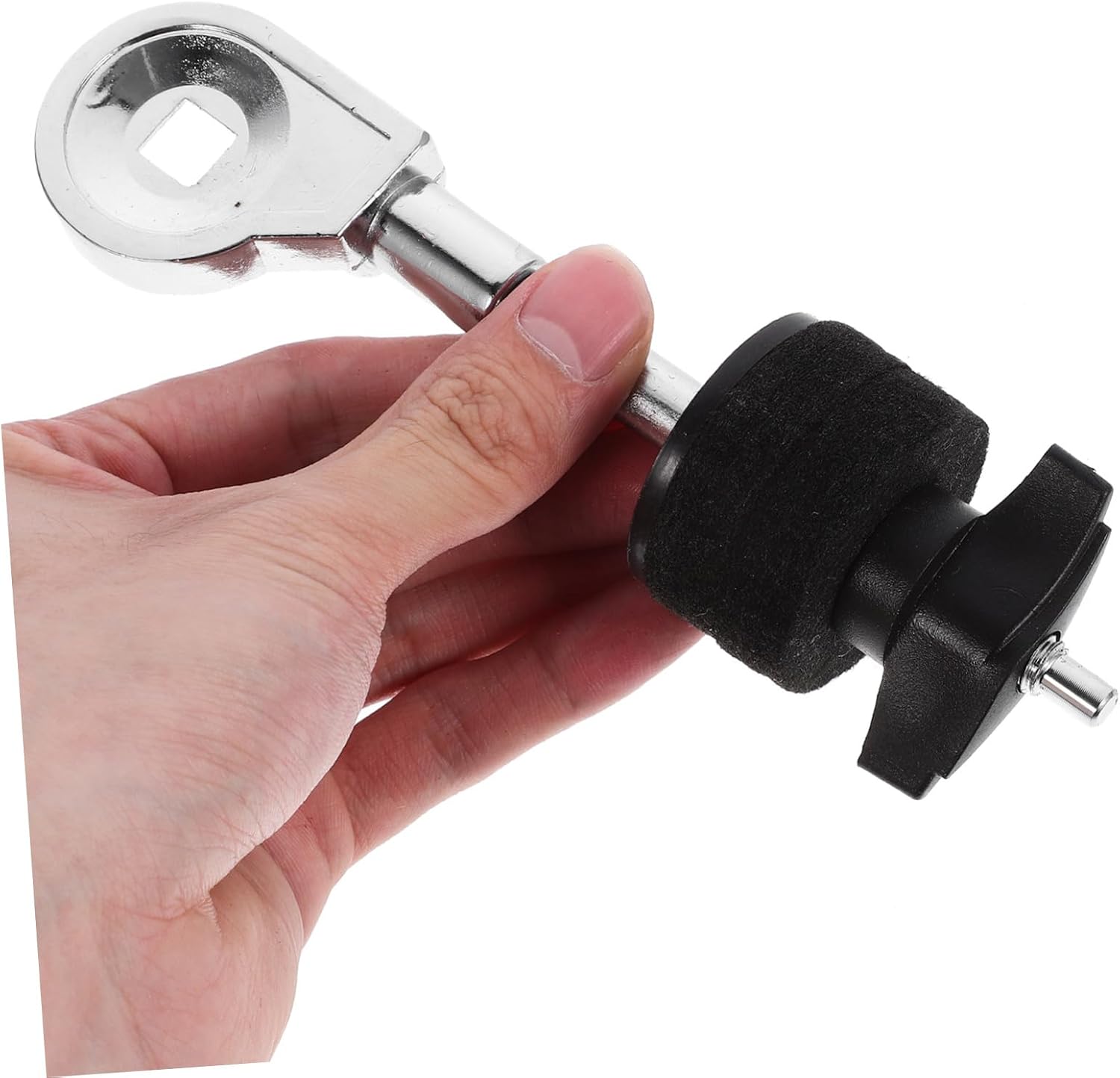 Hemoton Drum Cymbal Stacker Mount Cymbal Holder Attachment Metal Drum Hardware Easy Install