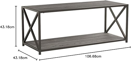 Miniatura 20 de Convenience Concepts Tucson Mesa de centro, abedul sintético abedul sintético.,Gris(Weathered Gray),https://www.amazon.com/dp/undefined