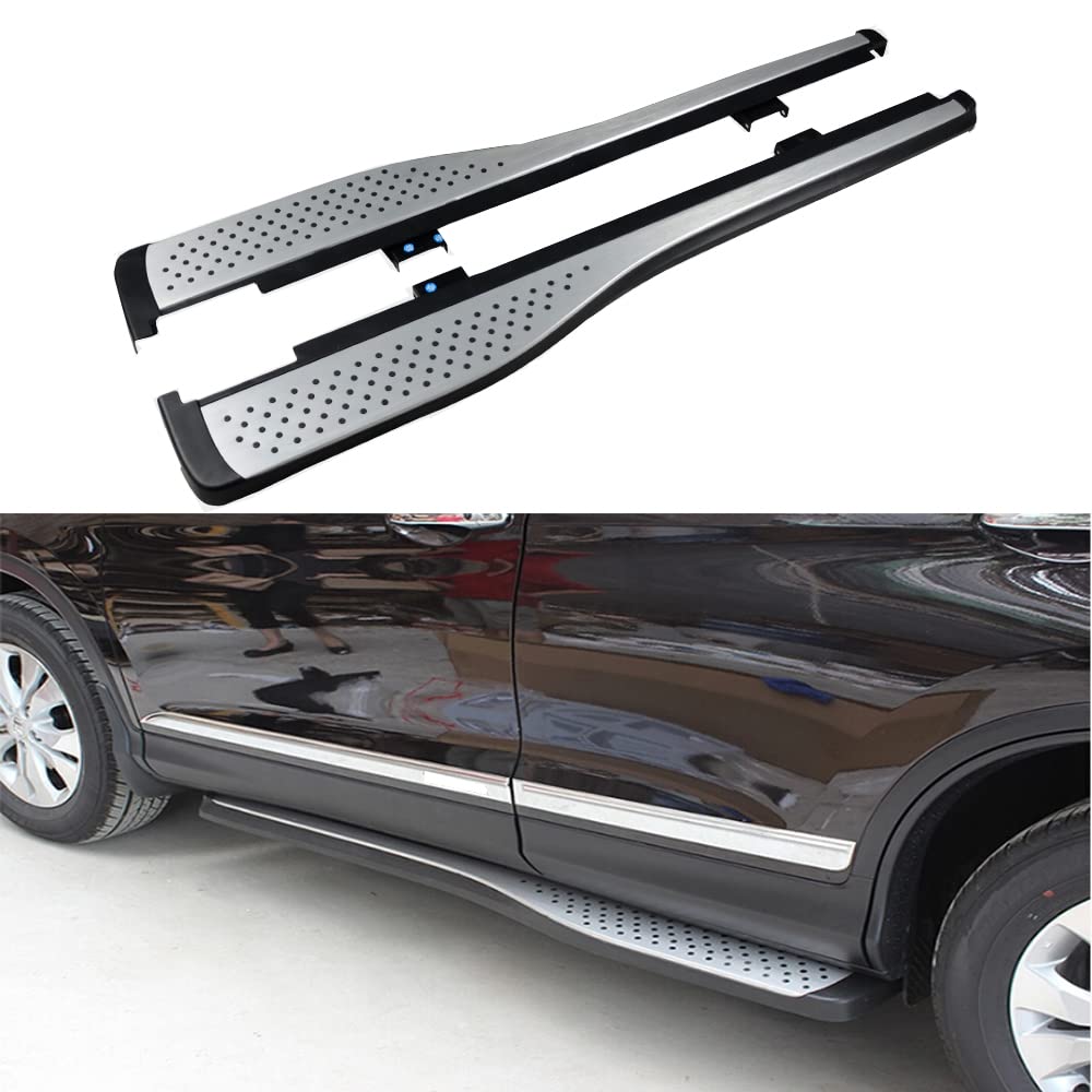 Aluminum Running Boards Side Steps Compatible for Honda CR-V CRV 2012-2016 Fixed Protect Stairs with Mounted hardwares