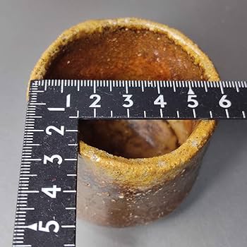 Amazon.co.jp: Bizen Ware 39O19 Shuji Kobayashi Guinomi Sake