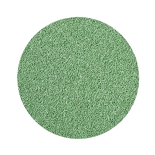 BrandNewCake® Virutas de Chocolate Verde 700gr - Decoración para Tartas - Sprinkles - Fácil de Usar