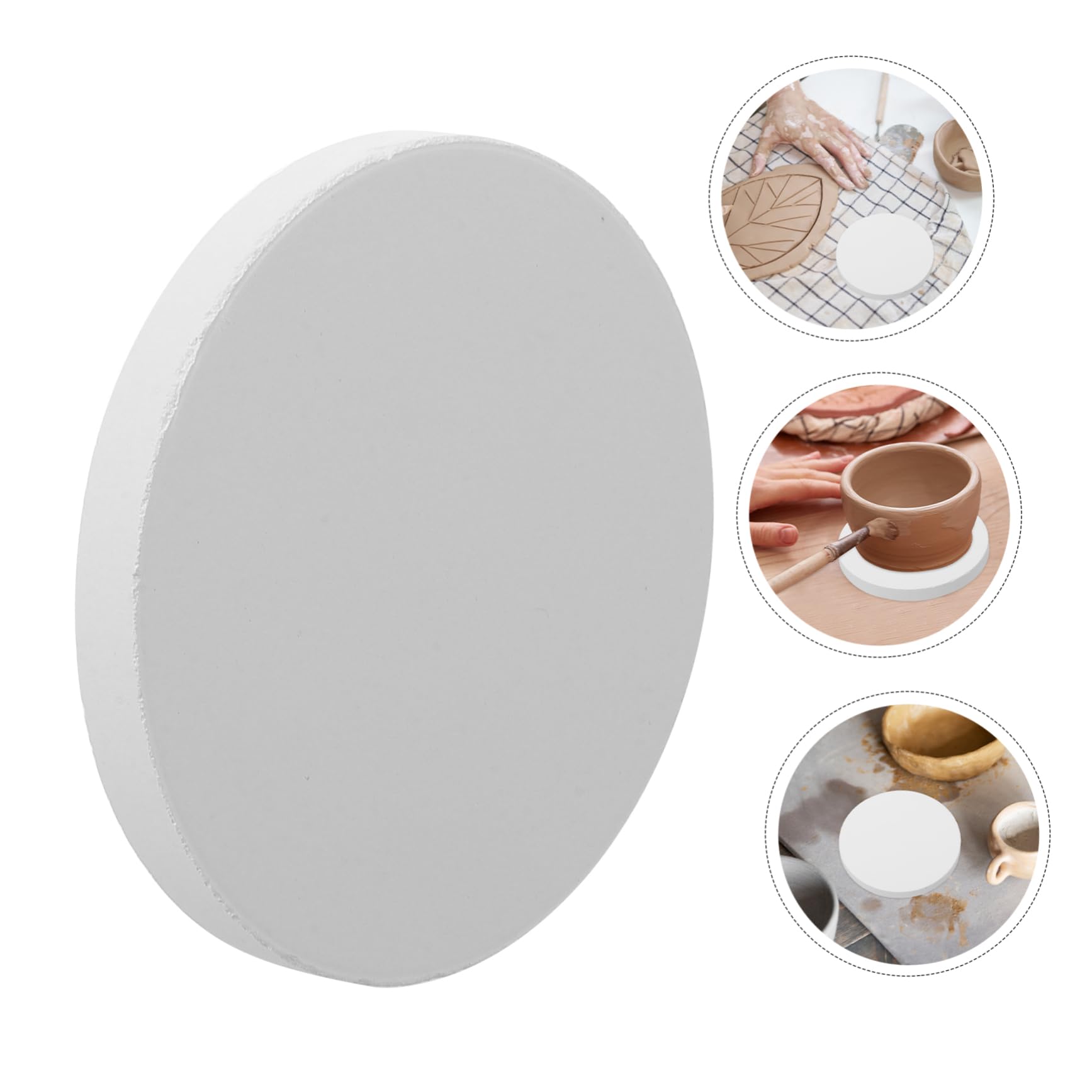 OSALADI Microwave Kiln for Pottery Mini Kiln for Clay Pottery Ceramic Firing Pad