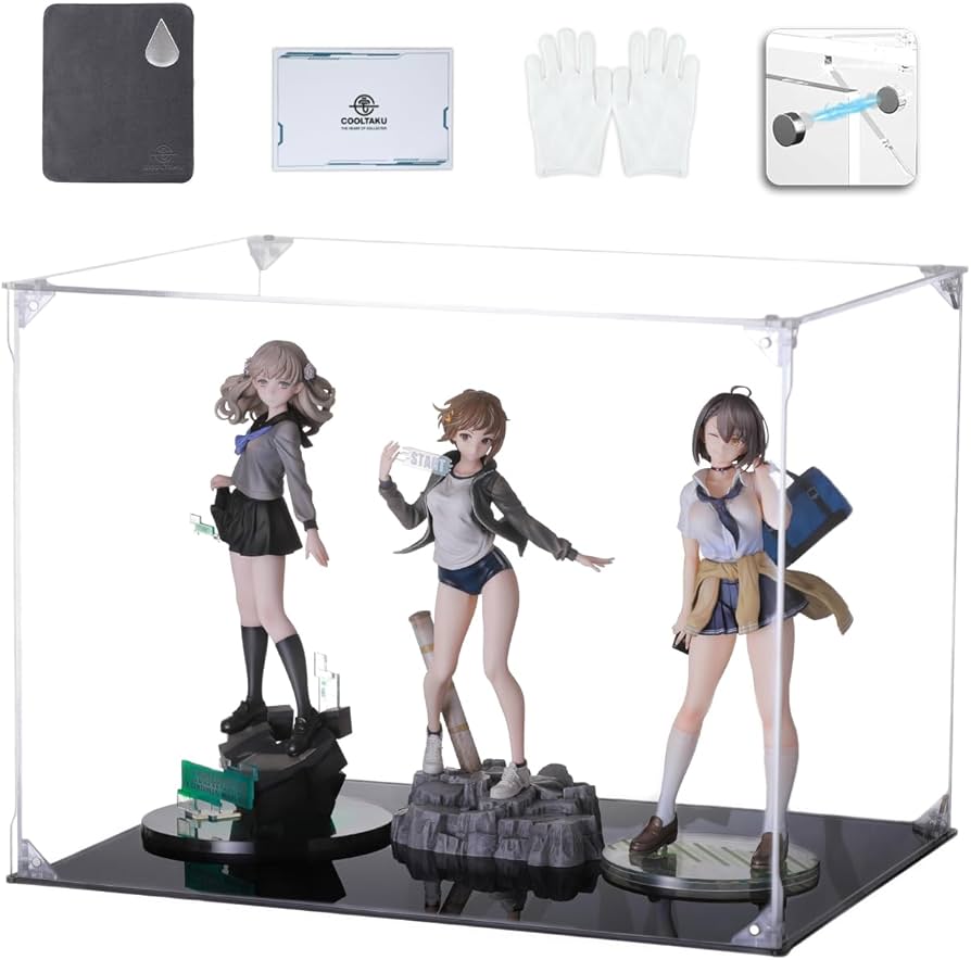 Amazon.co.jp: COOLTAKU フィギュアケース UVカット アクリル