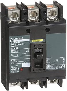 1- Square D QDL32150 -Circuit Breaker 3-POLE 150 AMP