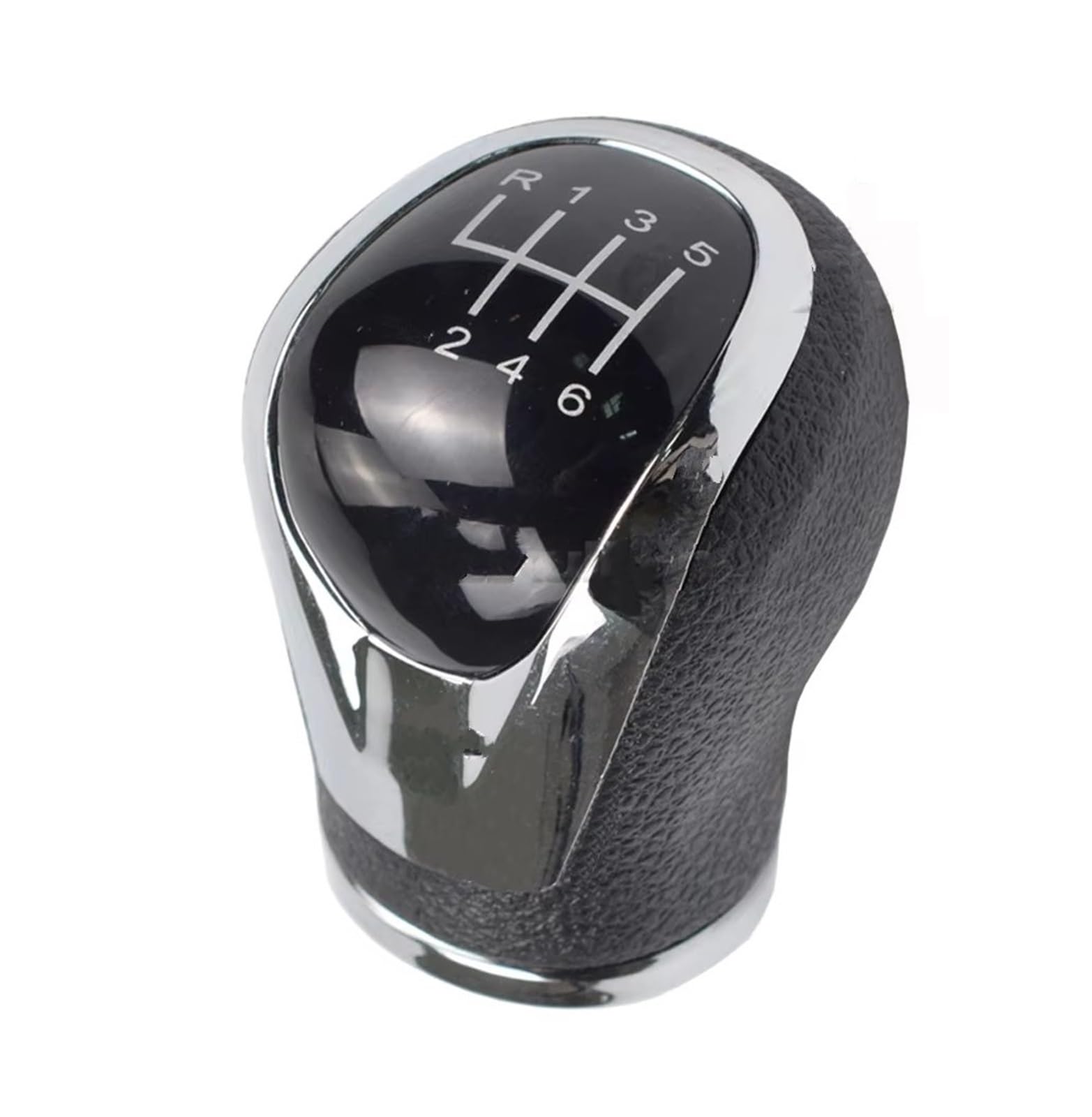 OUVECR Car Shift Gear Knob Handle for Nissan for Qashqai J11 for X‑Trail T32 Manual Gear Selector Car Shift Knob Lever Change Gearbox Shifter Gear Shift Cover(6 Speed Plastic)