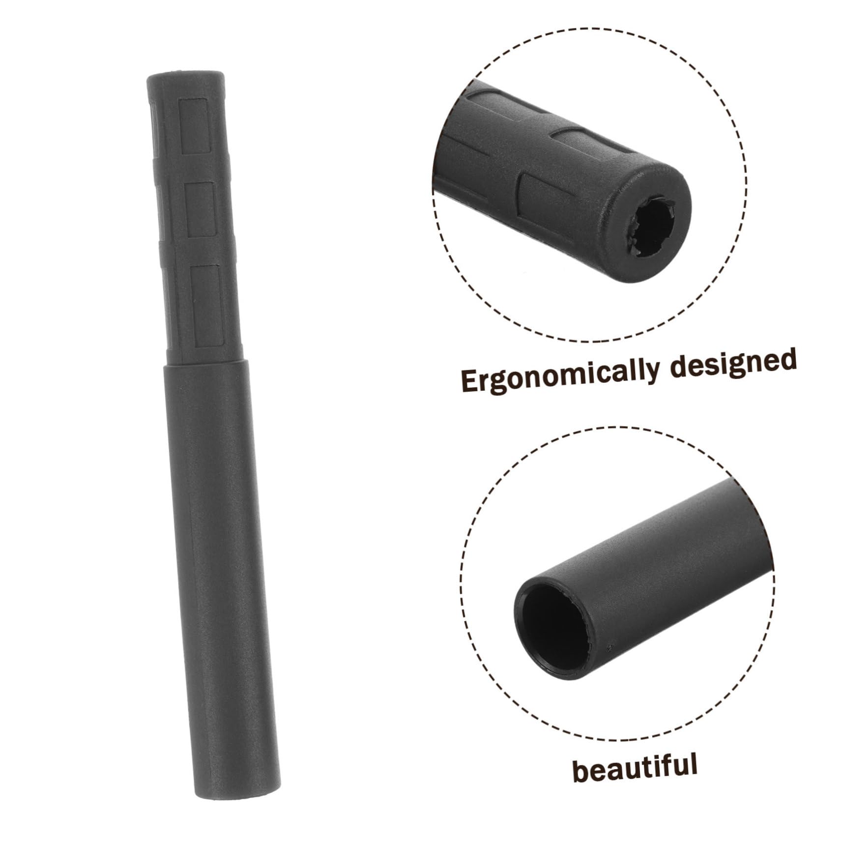 Supvox Golfschaftverlängerung Golfschaftverbindung Golf Schaftverlängerung Golfzubehör Golfgriffe Putterschaftverlängerung Extender Für Golfschläger Kohlefaser Black