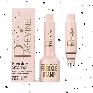 Pluma de sello de pecas, base de maquillaje c...