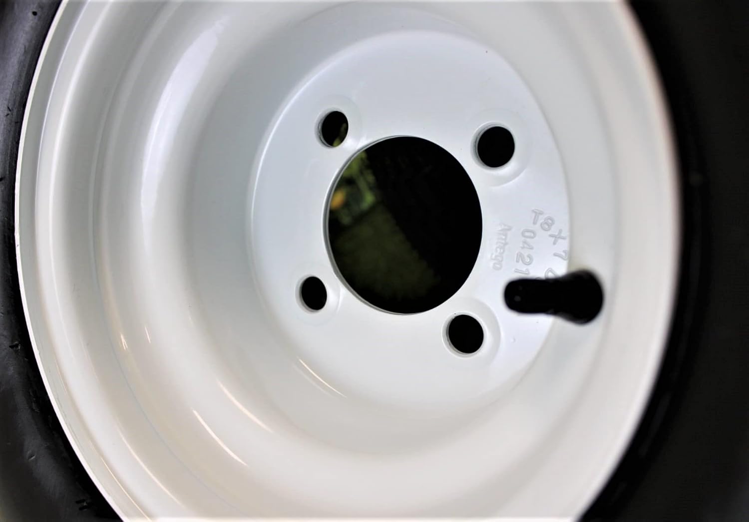 18x8.50-8 with 8x7 White Assembly for Golf Cart and Lawn Mower (Set of 2)