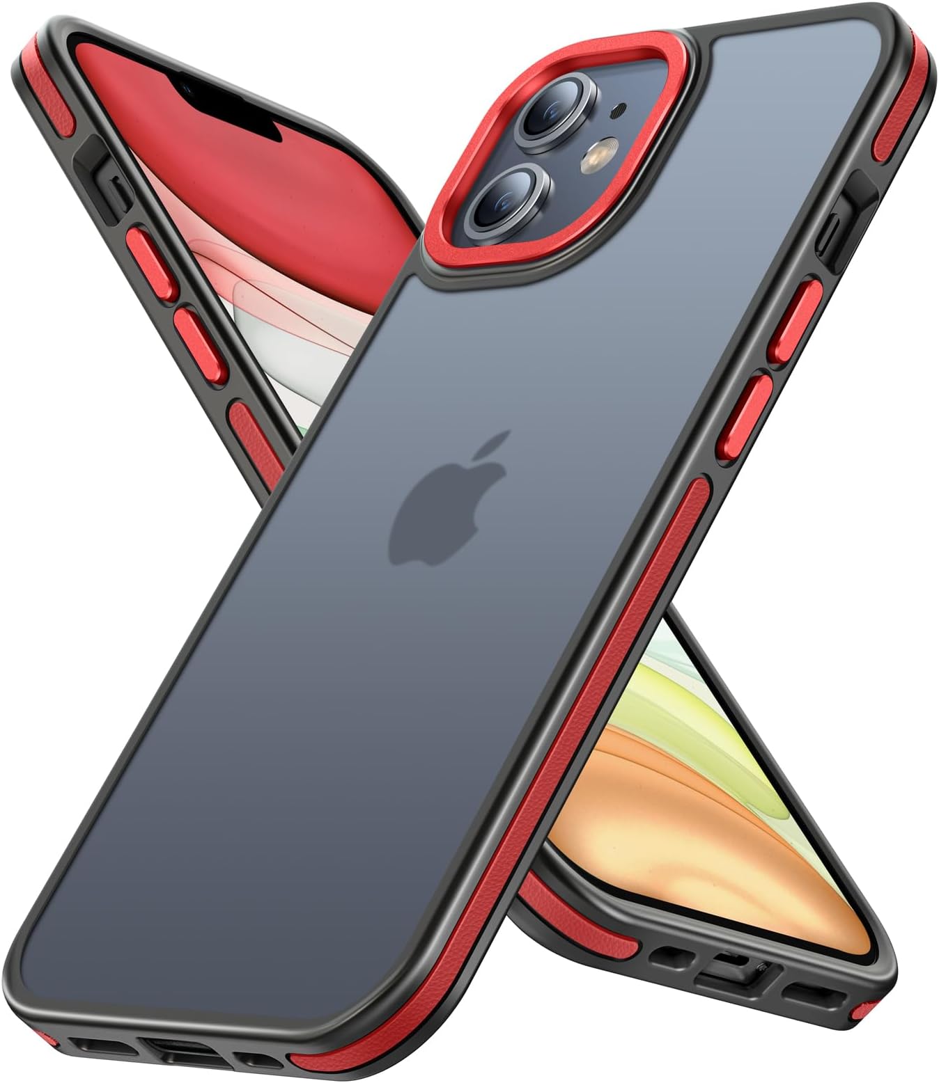 Iphone 11 Hülle Durchsichtig Mit Muster MobNano Ultra Hybrid Durchsichtig Hülle für iPhone 11 Hülle Stoßfest
