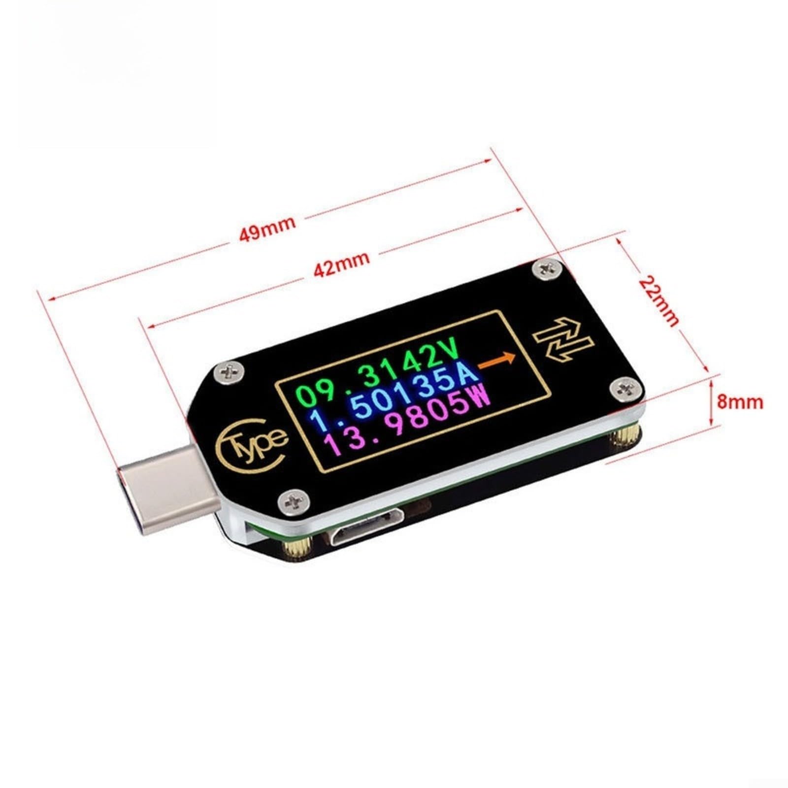 TC66 Tester USB Per Pd Protocollo Analizzatore Tensione Per Misuratore di