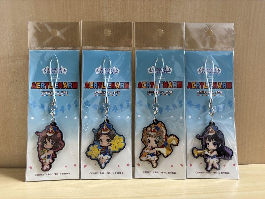 響け！ユーフォニアム アクリルチャーム サンフェス　3種セット 響け！ユーフォニアム アクリルチャーム サンフェス 3種セット