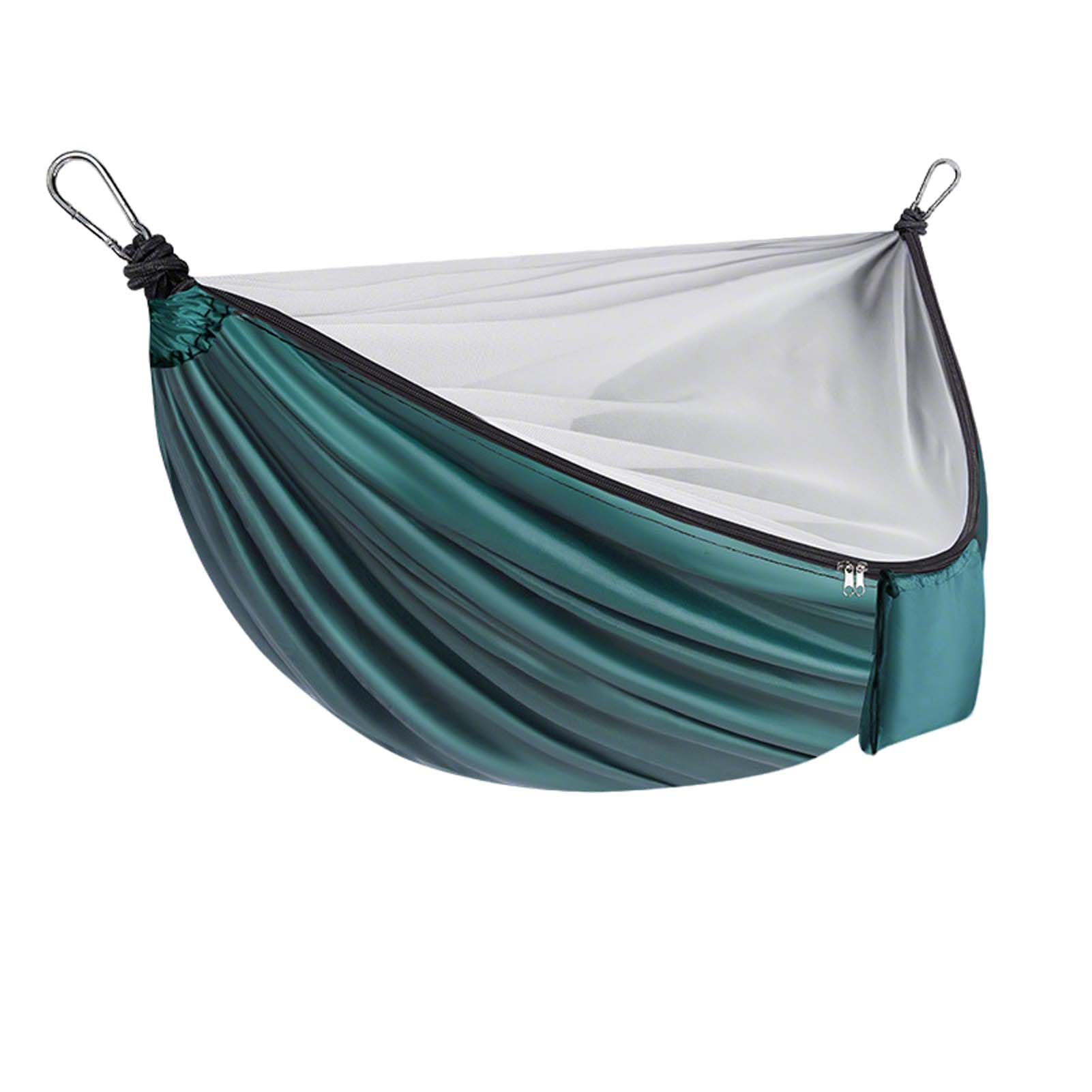 YSUEFIJO Travel Hammock with Mosquito Net, Hanging Hammock for Outdoor Adventures, Camping Hammock Perfect for Backpacking Or Patio, Foldable And Lightweight, Supports 250kg