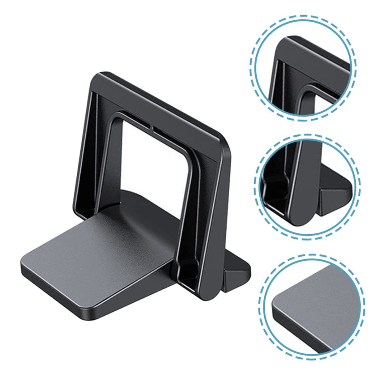 SHINEOFI 4 Soporte Ergonómico para Portátil Base Antideslizante de Pc Elevador para Escritorio Estabilidad y Refrigeración para Oficina y Hogar