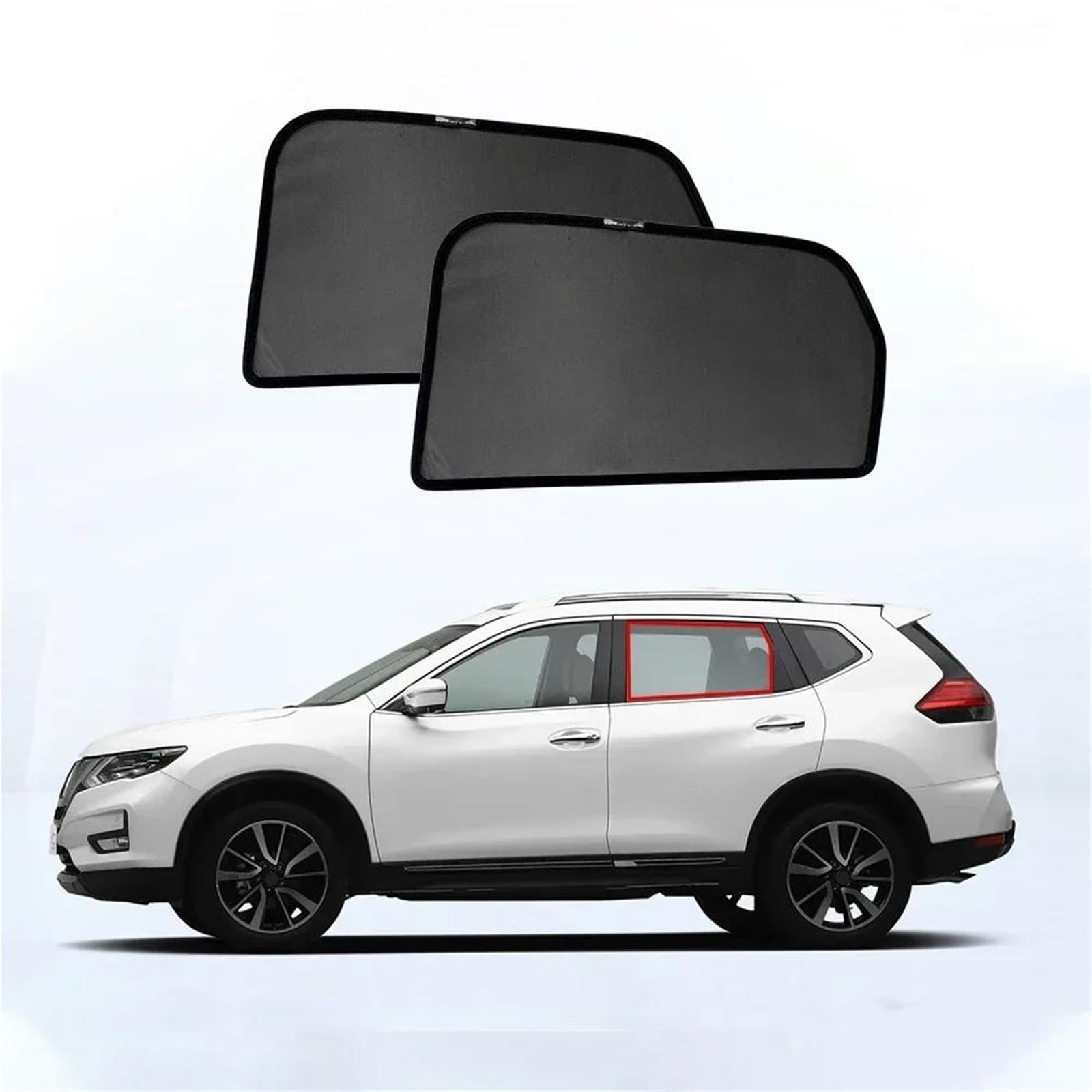 Parasol Magnético Para Ventana Trasera Lateral Cortina Privacidad Para Xtrail Para T33 2021 2022 2023 2024 Parasol Coche Magnético
