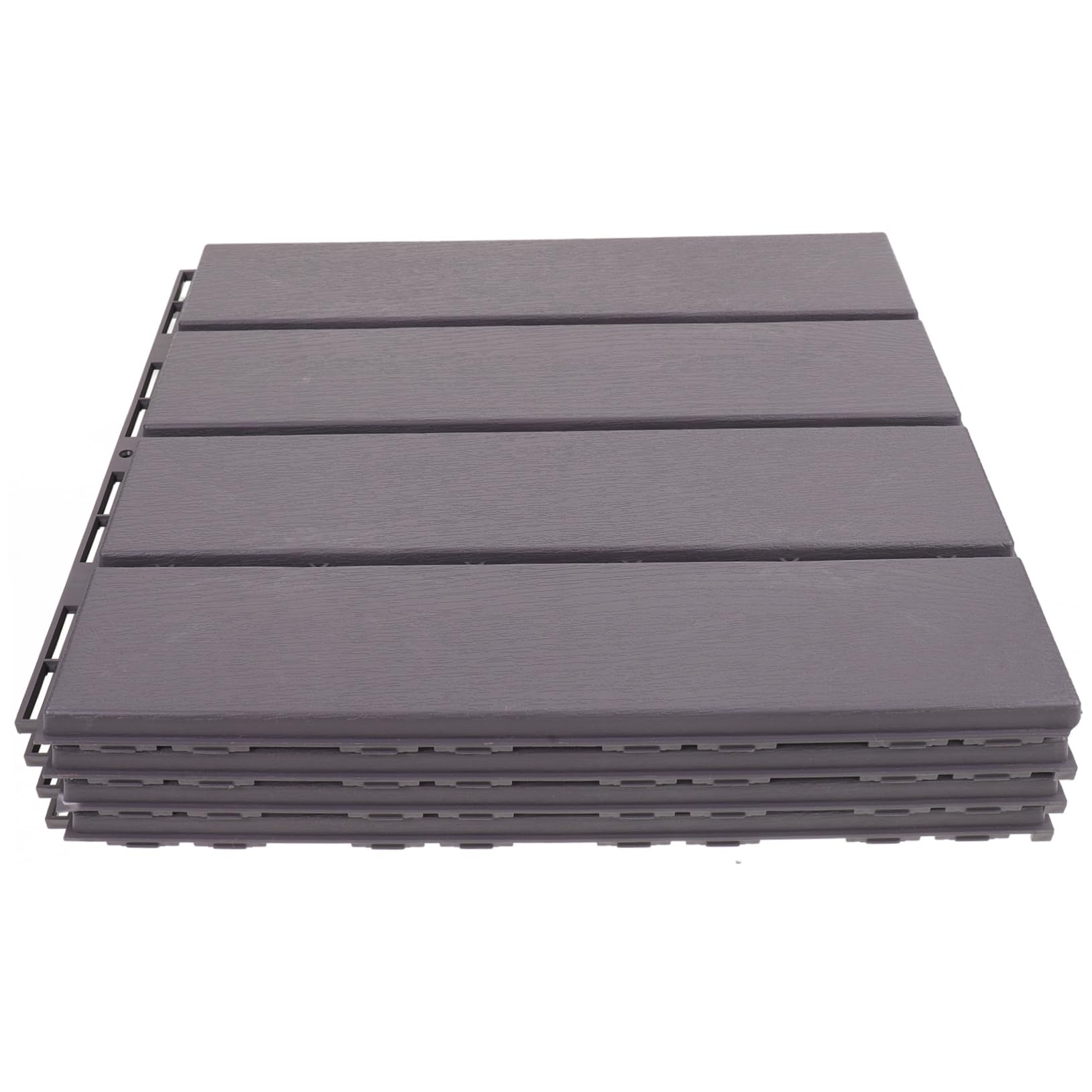 Baldosas entrelazadas de plástico Artibetter para terraza exterior pack de 4 unidades