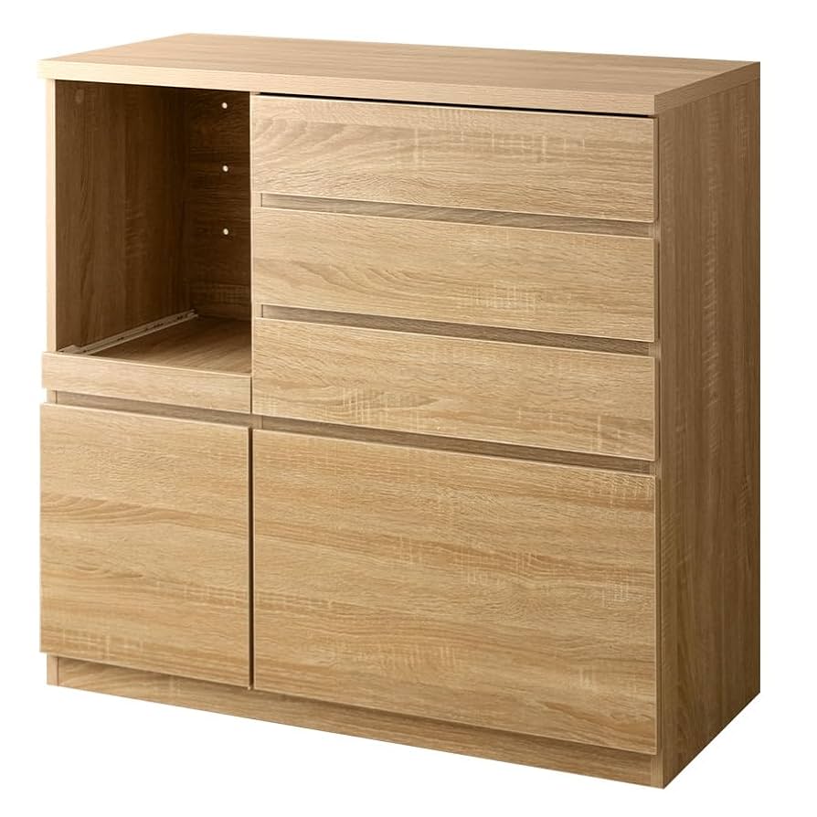 たっぷり収納でキッチン空間が整う『Foggi(フォッジ)』レンジ台 g152010]【幅88cm】Foggi レンジ台 レンジ台 | 家具・インテリア