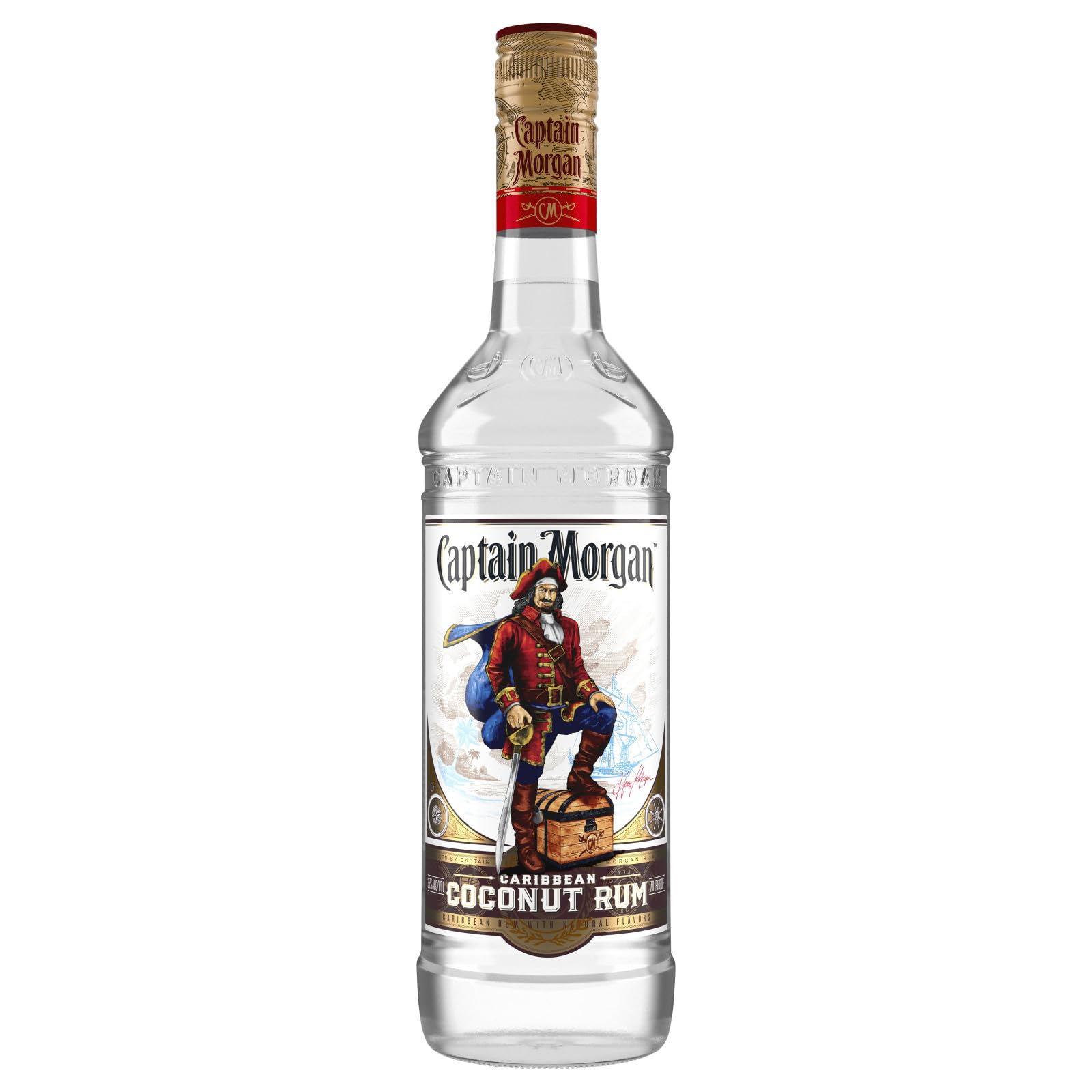 Amazon.com: Captain Morgan Ron de coco, 25.4 fl oz, 70 Proof