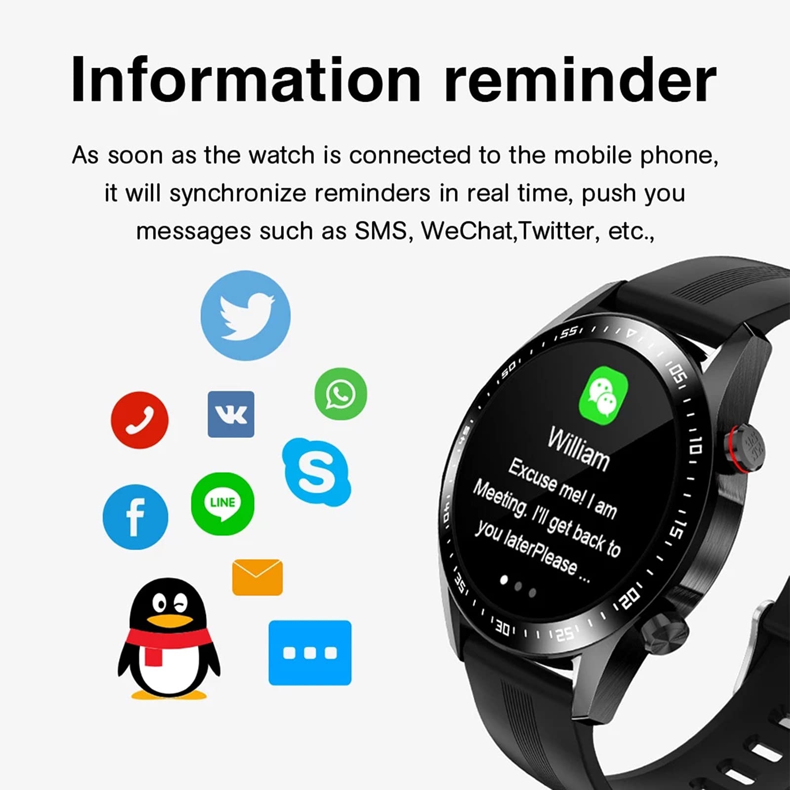 2021 Ny E12 Smart Watch Men Bluetooth Call SmartWatch Kvinnor Vattentät  Sport Fitness Tracker för Android IOS-telefon,I : Amazon.se: Elektronik