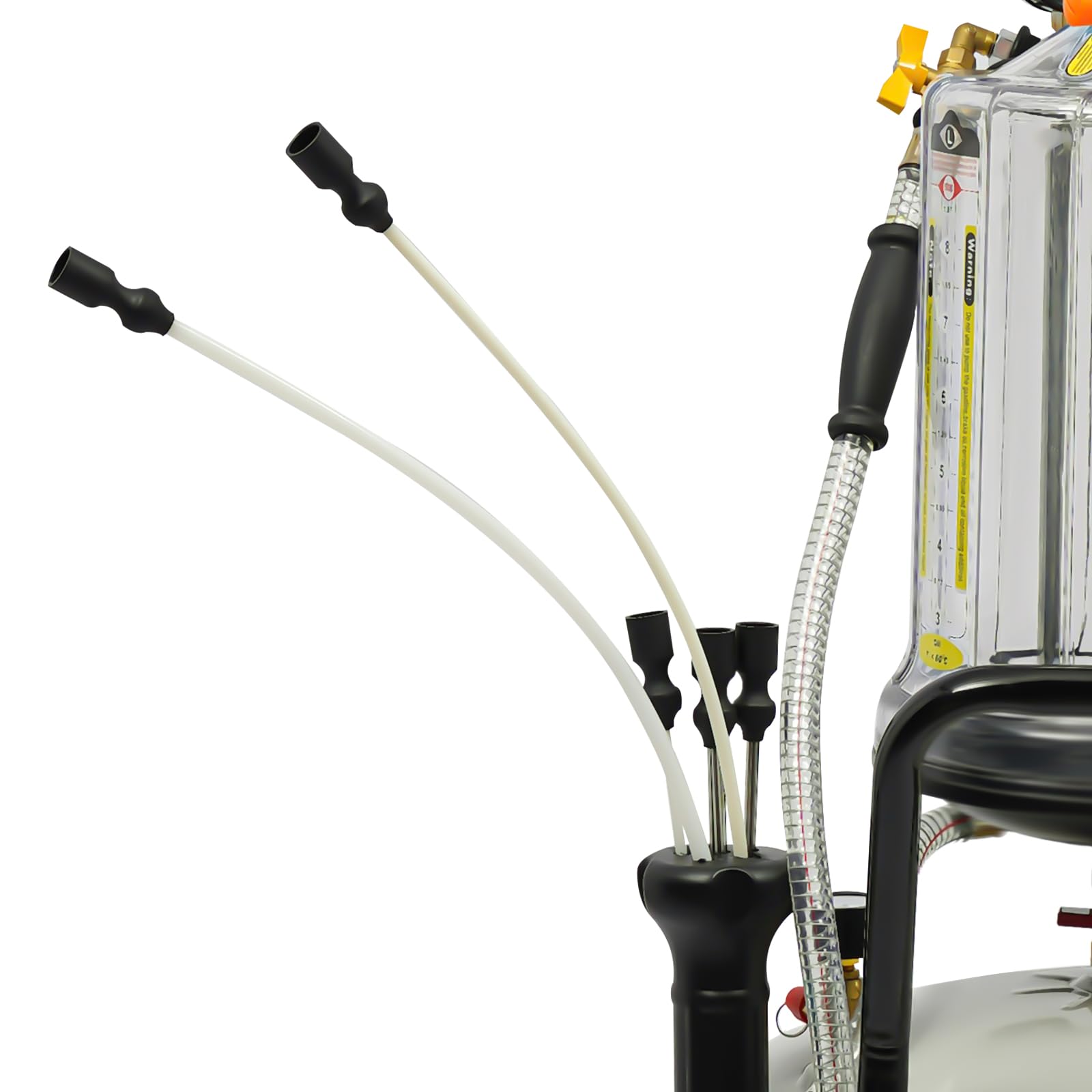 Colector de aceites usados, depósito de 75 l, depósito de recogida de aceite usado, depósito con válvula de seguridad