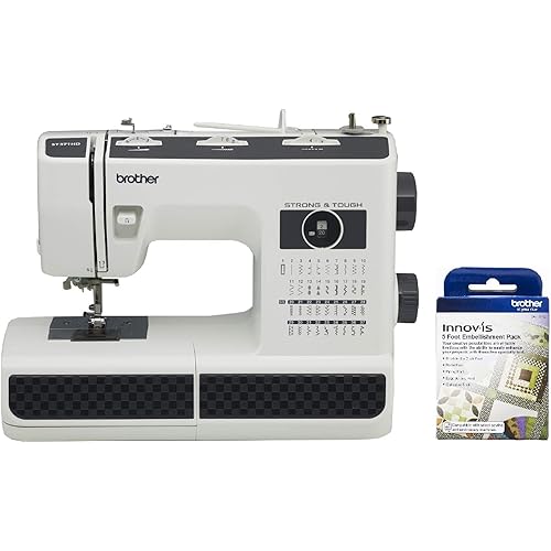 Brother ST371HD 37-Stitch Sewing Machine, SA5FTPKG 5 Foot Embellishment Pack Included