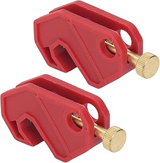 Bloqueio de Disjuntor único Universal, Dispositivo de Bloqueio de Disjuntor Resistente, Prevenção de Corrosão, Nylon Resistente a Altas Temperaturas para Equipamentos Industriais