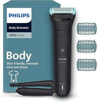 Philips Vücut Bakım 5000 serisi Duşa Uygun, Hassas Bölge ve Vücut Tıraş Makinesi - BG5475/15
