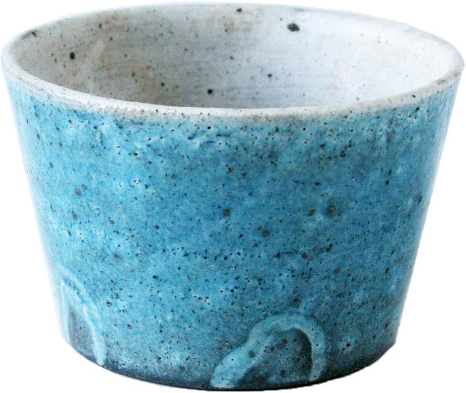 Yamaki Squid Small Bowl Turkish Blue 210cc Delicate Kiln Turkish Dessert Cup MJ321