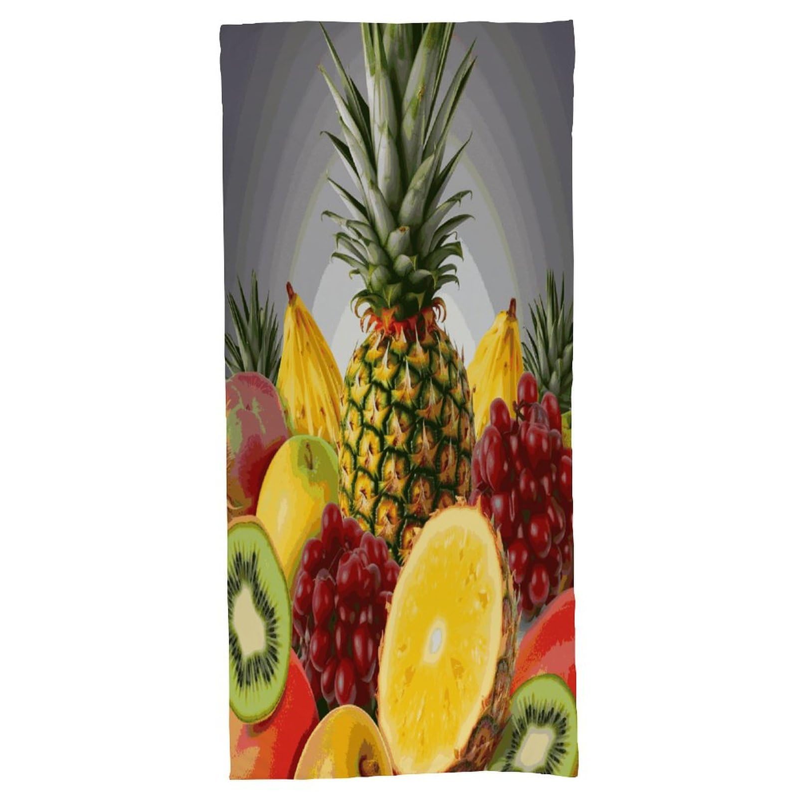 Fekiloot Men's Style Fresh Fruits Pineapple Bath Towel Highly Absorbent,Beach Towels For Wo,Pool Towel Bathroom Essential For Beach,Gym,Travel, Camp