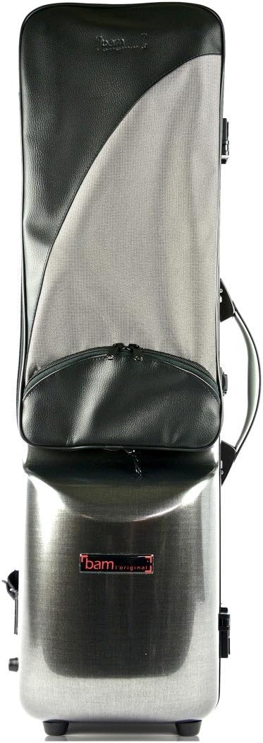 HIGHTECH Bass Clarinet Low C with Double Clarinet Case (Bb/A) - 3126XLT TWEED