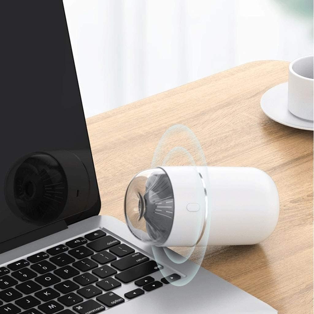 Humidifiers for Home Portable mini USB humidifier, 320ml ml ultrasonic cold fog station personal air humidifier, water spray, silent, automatic shutdown, adjustable spray mode, suitable for trav