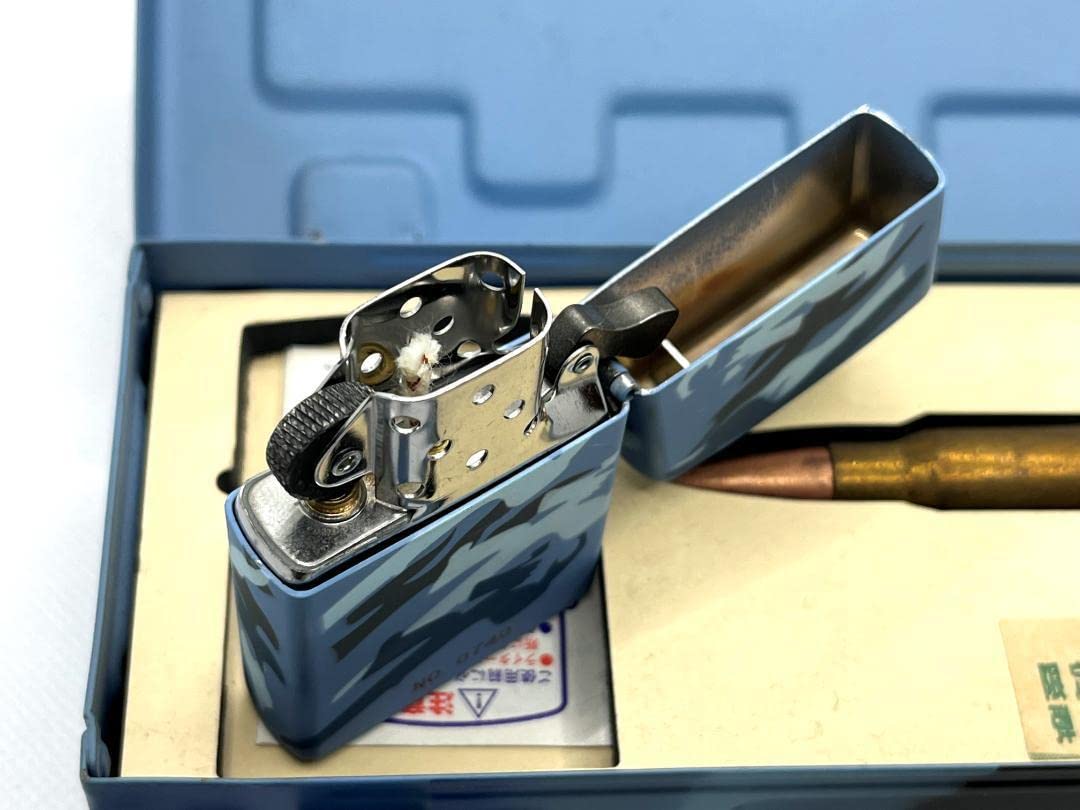 ZIPPO 限定全面カモフラージュ　弾丸キーホルダー付き　２個セット Amazon.co.jp: ジッポー 限定品 米軍 全面カモフラージュ