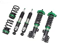 Vista 1 de Rev9 R9-HS2-110 Hyper-Street II Kit de bajada de suspensión de coilover de amortiguador, amortiguador monotubo con ajuste de rebote de 32 clics